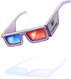 Costume 3D Glasses