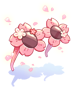Costume Cherry Blossom Glasses