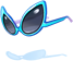 Costume Alien Sunglasses (Blue)