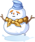 Costume Crushed Snow Man