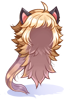 Costume Eleanor Wig (Yellow)
