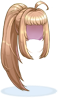 Costume Ponytail Hair (Brown)