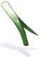 Costume Green Onion in Mouth