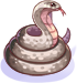 Costume Coiledup Snake Hat