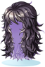 Costume Black Dragon Wig