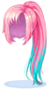 Costume Alpha Long Ponytail