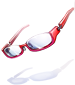 Costume Under Rim Glasses Red